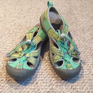 Keen Venice H2 Sandals Womens 6.5 Green Outdoor Hiking Gorpcore Trail